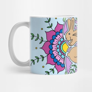 Spring Rabbits Mug